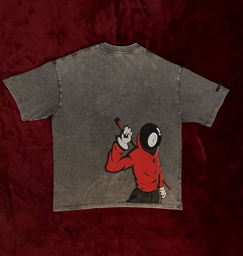 Camiseta DESERTOR con efecto desteñido